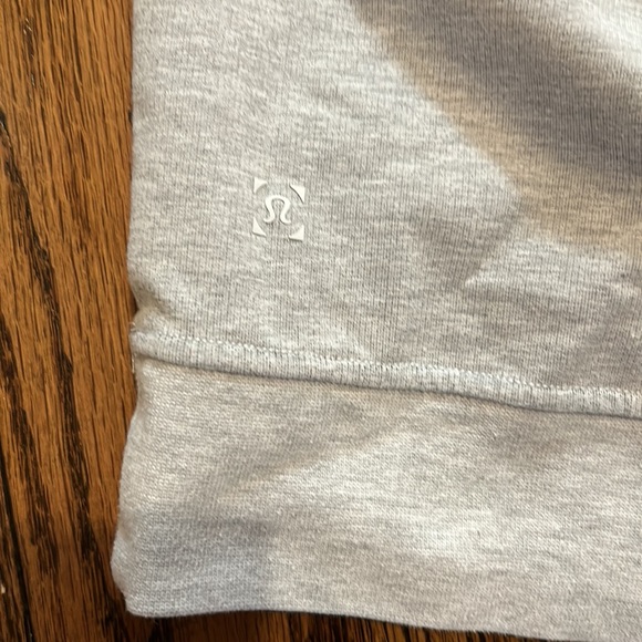 LULULEMON x PELOTON hooded sweatshirt hoodie in Gray size M Like New! - Picture 7 of 8